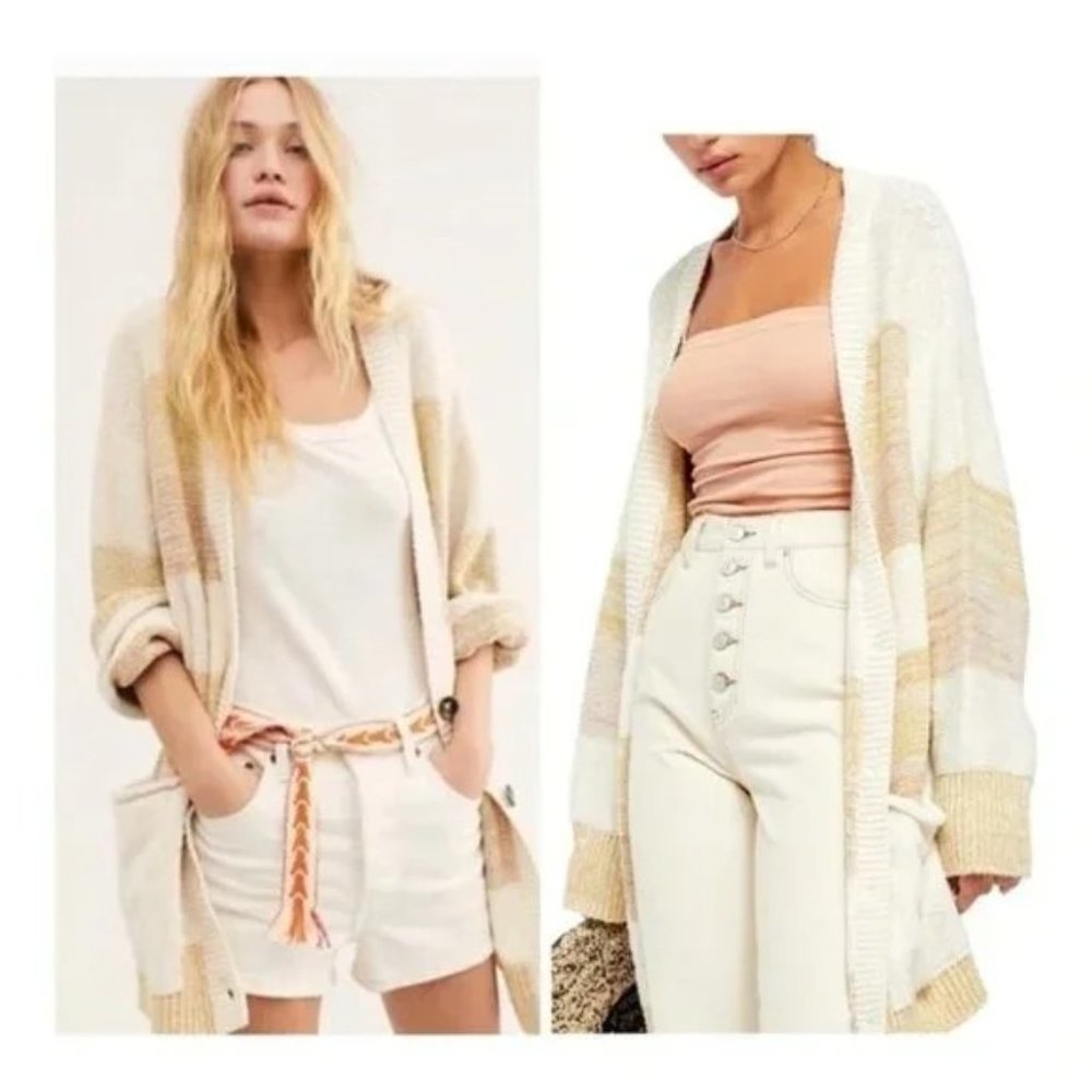 Free People Southport Beach Cardigan.  XS,S